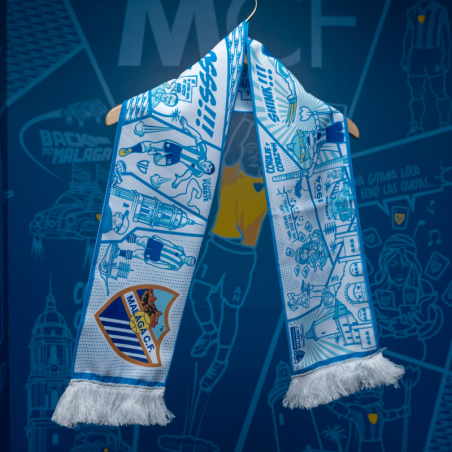 BUFANDA EDICIÓN ESPECIAL MALAGAVERSO MALAGA CF