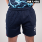 NAVY BLUE FAN SHORTS MALAGA CF -JUNIOR-