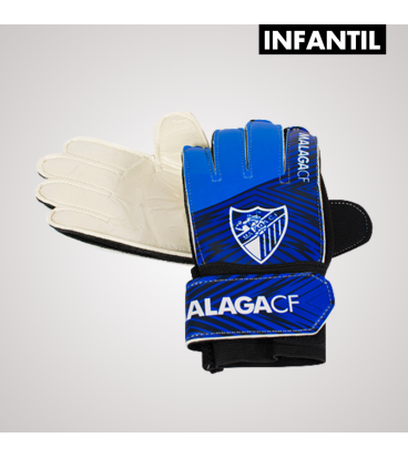 GUANTES PORTERO INFANTIL MALAGA CF -TALLA 8-