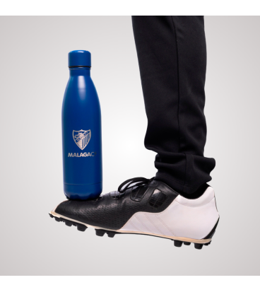 BOTELLA ACERO AZUL MALAGA CF