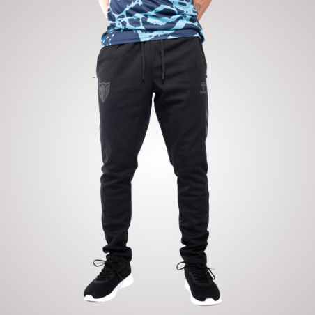BLACK TRAVEL PANTS MALAGA CF -JUNIOR-