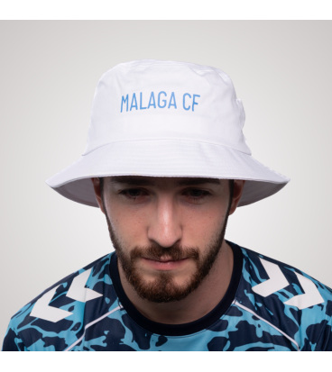 GORRO BUCKET BLANCO MALAGA CF