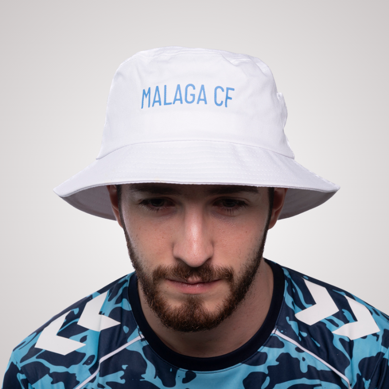 WHITE BUCKET HAT MALAGA CF