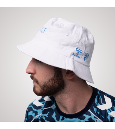 WHITE BUCKET HAT MALAGA CF