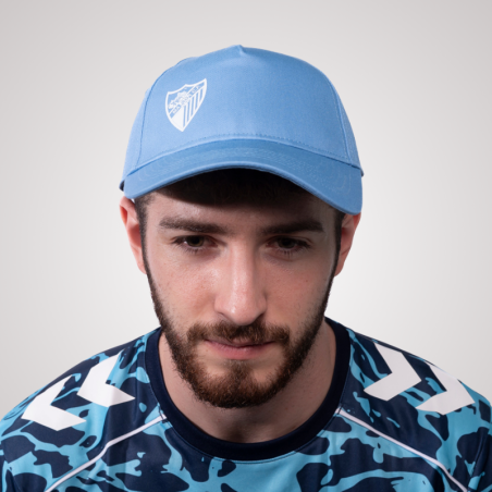 FAN GORRA CELESTE MALAGA CF