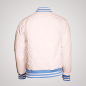 WHITE BASEBALL JACKET MALAGA CF