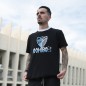 CHARACTERS BLACK COTTON T-SHIRT MALAGA CF