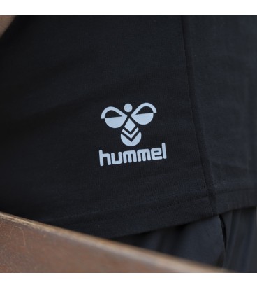 CAMISETA CHARACTERS ALGODÓN NEGRA MALAGA CF