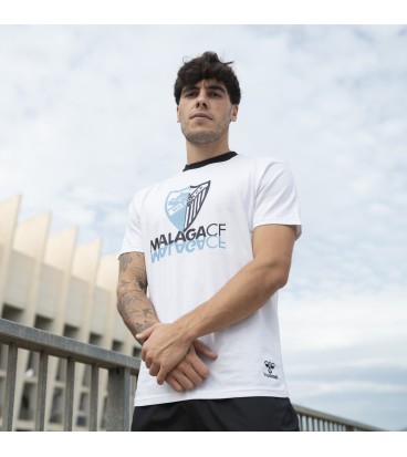 CHARACTERS WHITE COTTON T-SHIRT MALAGA CF