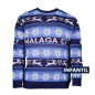 JERSEY NAVIDAD RAYAS MALAGA CF -INFANTIL-
