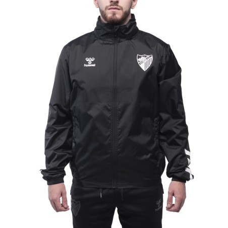 BLACK RAINCOAT MALAGA CF -JUNIOR-