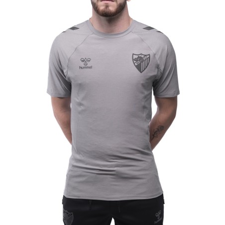 CAMISETA TRAVEL GRIS MALAGA CF -INFANTIL-