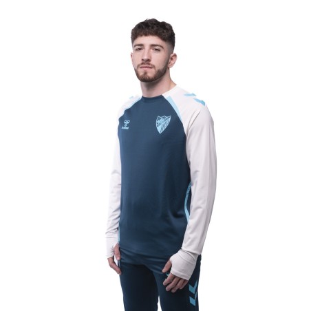 SUDADERA ENTRENO STAFF MALAGA CF 2025/26