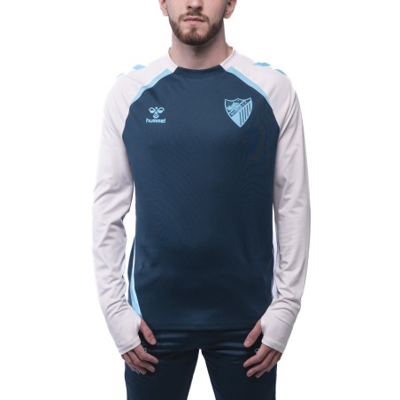 SUDADERA ENTRENO STAFF MALAGA CF 2025/26