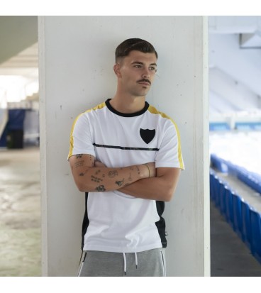 CAMISETA ALGODÓN BLANCA MALAGA CF