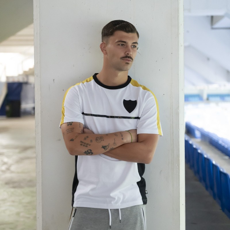 CAMISETA ALGODÓN BLANCA MALAGA CF