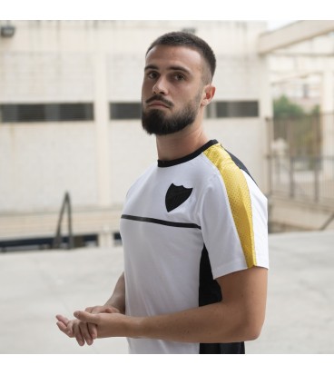 CAMISETA ALGODÓN BLANCA MALAGA CF