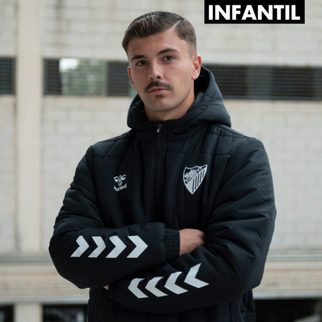 PLAYFULL BLACK BOMBER MALAGA CF -JUNIOR-