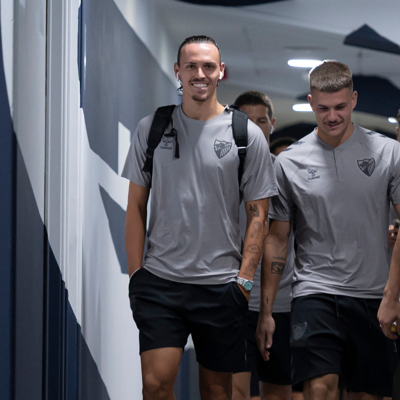 CAMISETA TRAVEL GRIS MALAGA CF