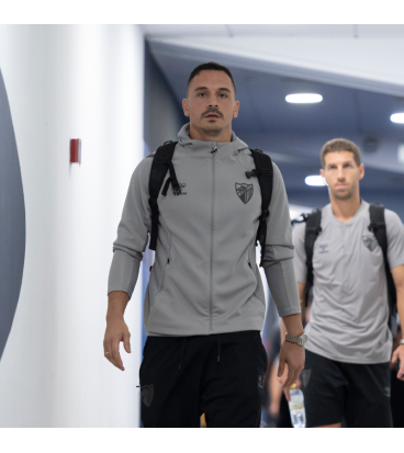 GREY TRAVEL HOODIE MALAGA CF