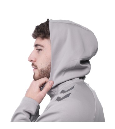 GREY TRAVEL HOODIE MALAGA CF -JUNIOR-