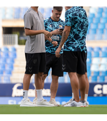 BLACK TRAVEL SHORT MALAGA CF