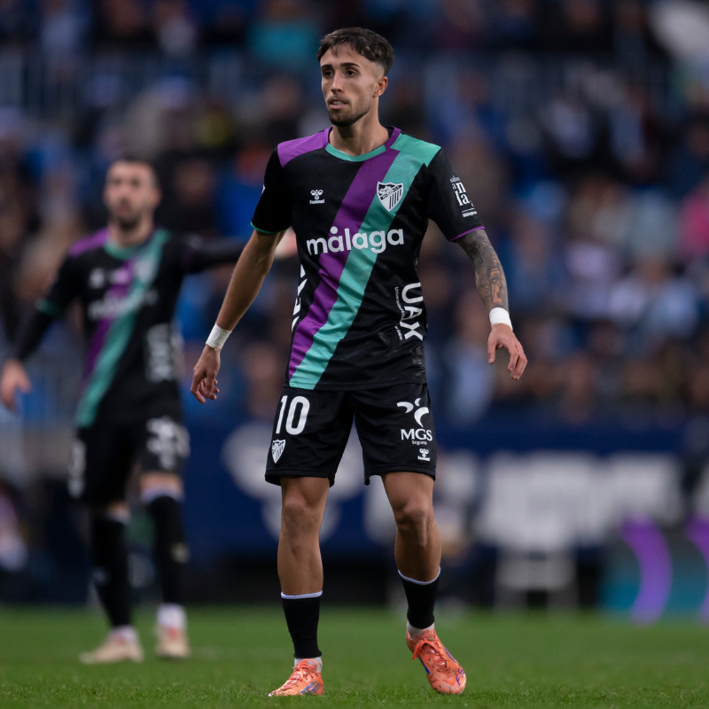 CAMISETA OFICIAL 2º EQUIPACION MALAGA CF 2025/26