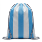 GYMBAG LIGHT BLUE STRIPES MALAGA CF