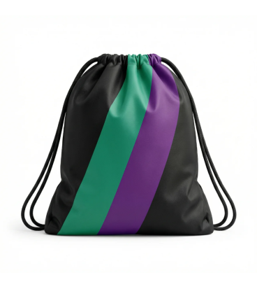 GYM BAG NEGRO MALAGA CF