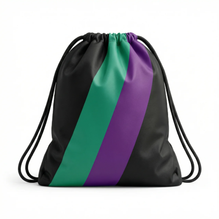 GYM BAG NEGRO MALAGA CF