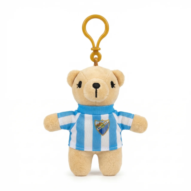 LLAVERO PELUCHE OSO CLARO MALAGA CF