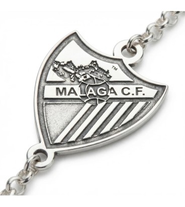 PULSERA ESCUDO MALAGA CF