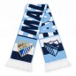 BUFANDA CUADROS Y RAYAS MALAGA CF
