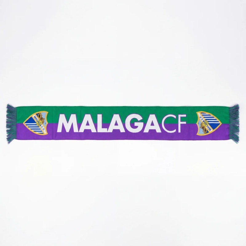 GREEN AND PURPLE SCARF MALAGA CF