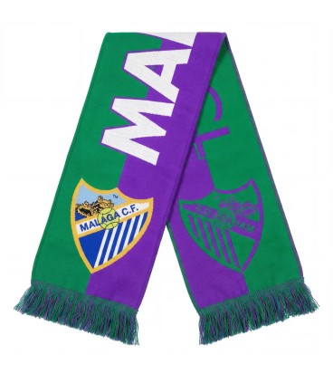 GREEN AND PURPLE SCARF MALAGA CF