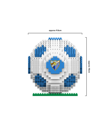 JUEGO DE CONSTRUCCIÓN BALÓN MÁLAGA CF