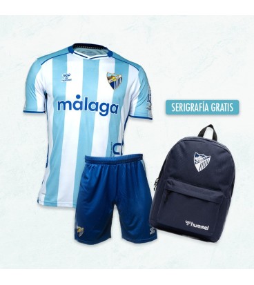 PACK COMUNIÓN 1A EQUIPACIÓN MALAGA CF -TALLA 164-