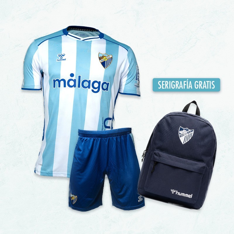 PACK COMUNIÓN 1A EQUIPACIÓN MALAGA CF -TALLA 164-