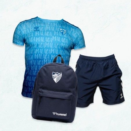 PACK COMUNION PREMATCH MALAGA CF -TALLA 140-