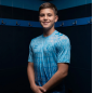 CAMISETA OFICIAL PREMATCH LETRAS MALAGA CF 2025/26 -INFANTIL-