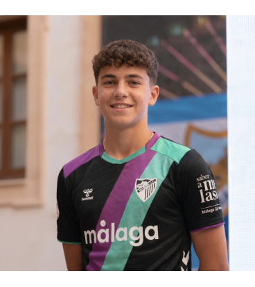 MALAGA CF OFFICIAL 2ND KIT T-SHIRT 2025/26 -JUNIOR-