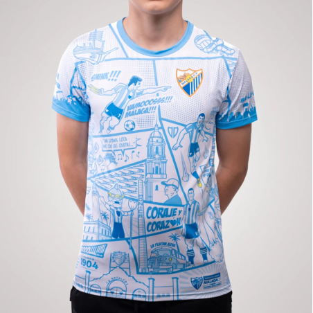 CAMISETA EDICIÓN ESPECIAL MALAGAVERSO MALAGA CF -INFANTIL-