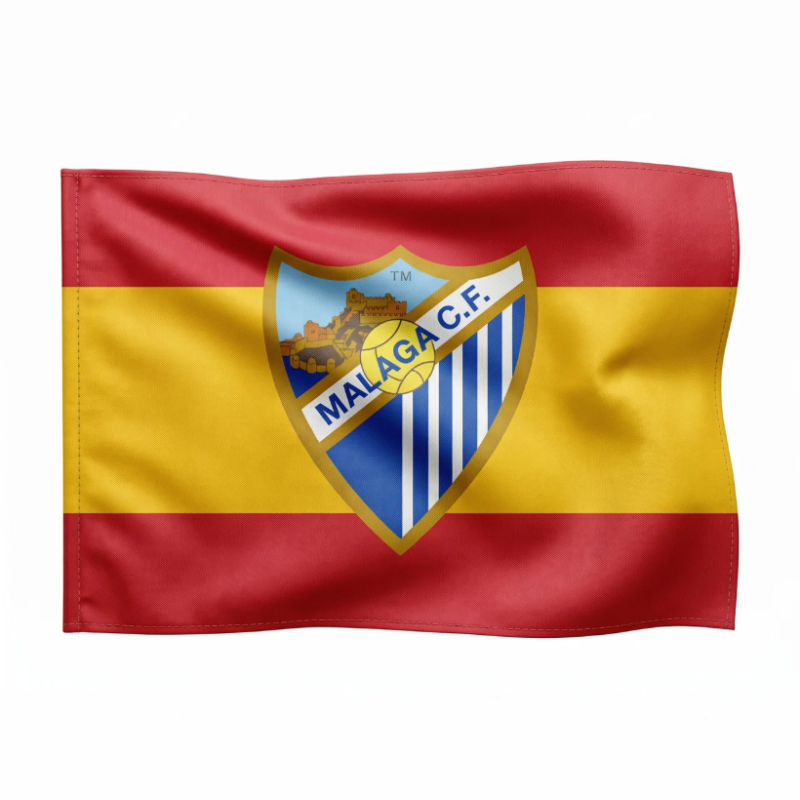 SPAIN FLAG MALAGA CF