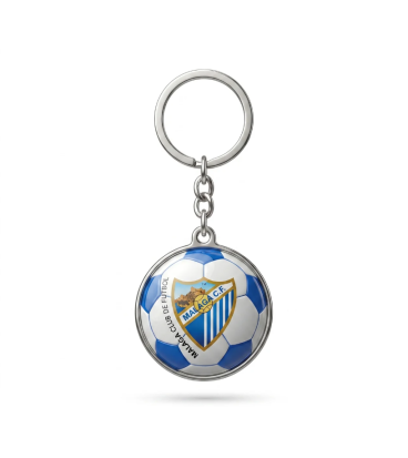 MALAGA CF BALL KEYCHAIN