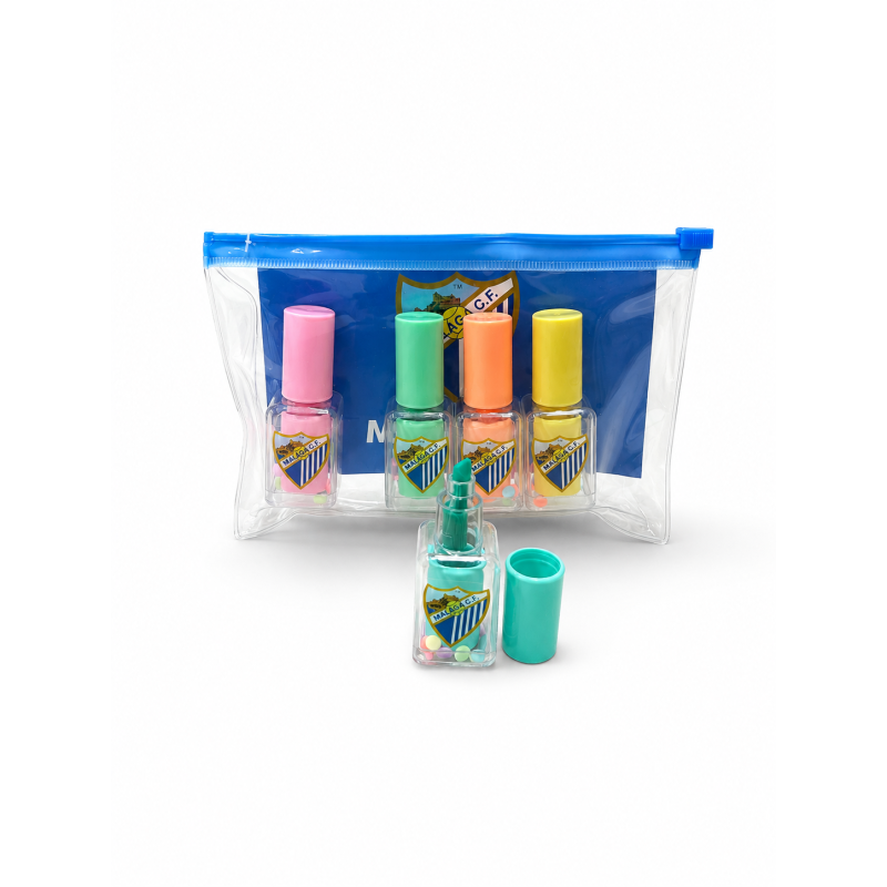 SET DE 5 SUBRAYADORES MALAGA CF