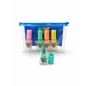 SET DE 5 SUBRAYADORES MALAGA CF