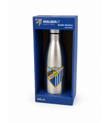BOTELLA METÁLICA MÁLAGA CF