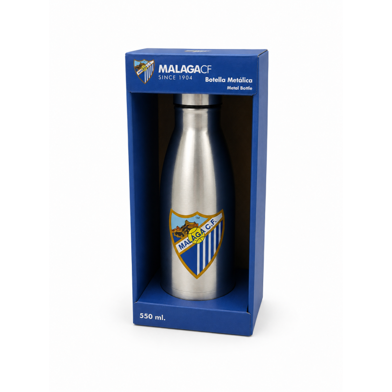 Botella Metálica Málaga CF