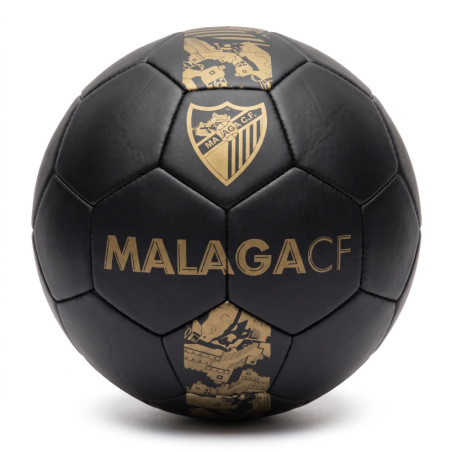 BALÓN NEGRO Y ORO Málaga CF