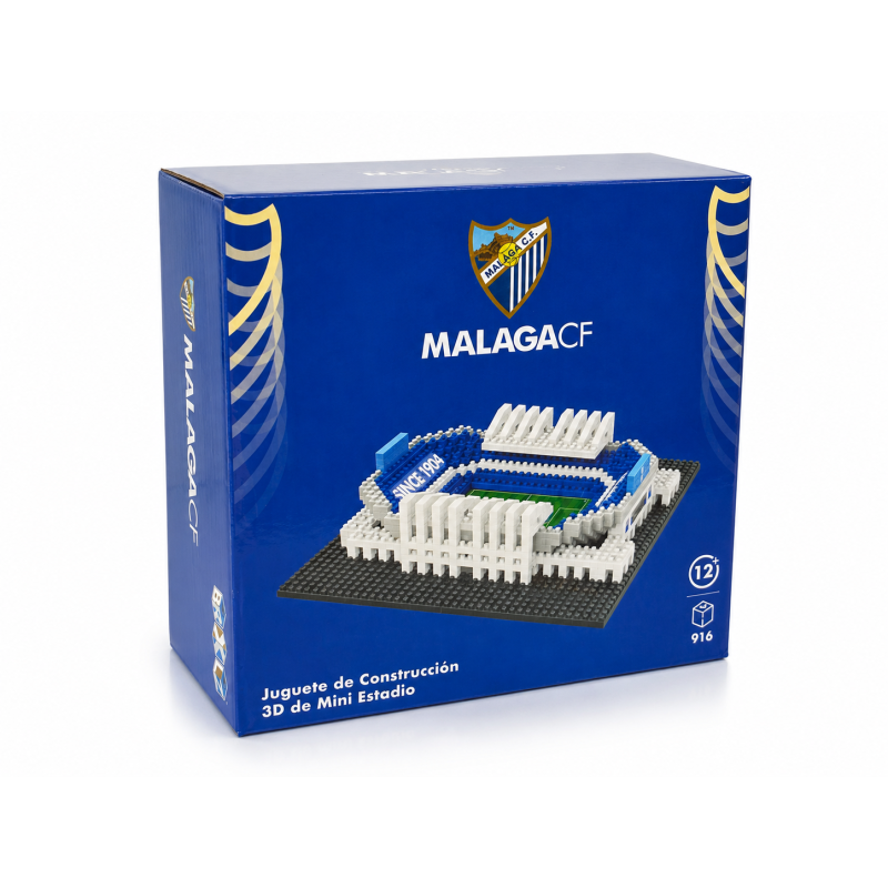 PUZLE 3D DEL ESTADIO LA ROSALEDA MÁLAGA CF PUZLE 3D DEL ESTADIO LA ROSALEDA MÁLAGA CF